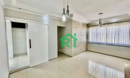 Apartamento com 3 dormitórios à venda, 80 m² por r$ 309.000,00 - enseada - guarujá/sp