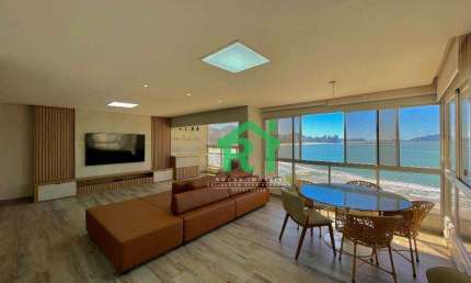 Apartamento Frente Mar | Reformado | 3 Dormitórios (3 Suítes) | 2 Vagas | Jardim Astúrias | Guarujá/SP