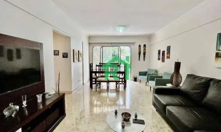 Apartamento com 2 dormitórios à venda, 100 m² por r$ 550.000 - pitangueiras - guarujá/sp