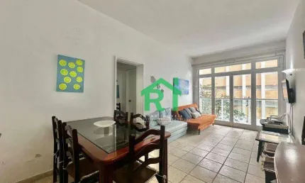 Apartamento amplo, beira mar, 2 dormitórios, Pitangueiras, Guarujá/SP.