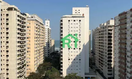 Apartamento com 2 dormitórios à venda, 102 m² por r$ 460.000,00 - pitangueiras - guarujá/sp