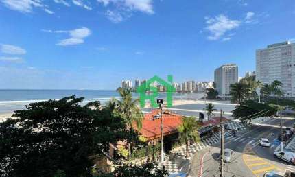 Apartamento Frente Mar, 3 Dormitórios (1 Suíte), 1 Vaga, Pitangueiras, Guarujá/SP
