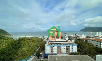 Apartamento Beira Mar, Vista para o Mar, 3 Dormitórios, 3 Suítes, 2 Vagas, Tombo, Guarujá/SP