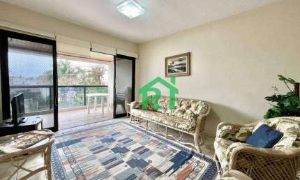 Apartamento com 3 dormitórios à venda, 120 m² por R$ 630.000,00 - Enseada - Guarujá/SP