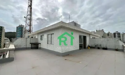 Cobertura á venda na Praia das Astúrias | Rocha Imóveis Guarujá