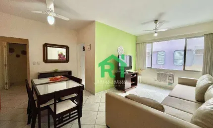 Apartamento com 2 dormitórios à venda, 59 m² por r$ 320.000,00 - enseada - guarujá/sp