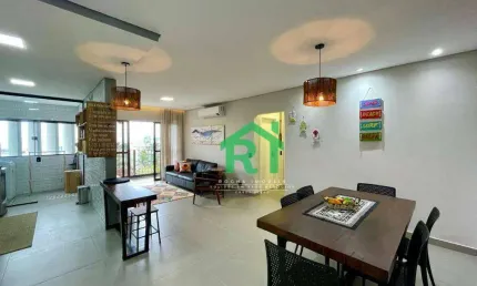 Apartamento Reformado, 2 Dormitórios (1 Suíte), 1 Vaga, Lazer, Tombo - Guarujá/SP