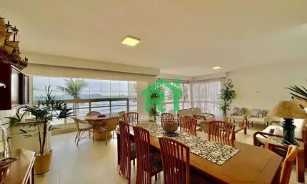 Apartamento com 4 dormitórios à venda, 220 m² por r$ 2.300.000,00 - jardim astúrias - guarujá/sp