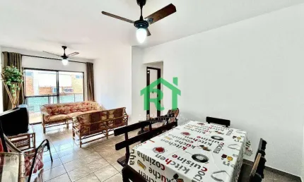 Apartamento com 2 dormitórios à venda, 78 m² por r$ 320.000 - enseada - guarujá/sp