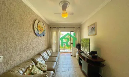 Apartamento Beira Mar, 2 Dormitórios (1 Suíte), 1 Vaga, Área de Lazer, Tombo, Guarujá/SP