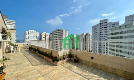 Cobertura Penthouse, 3 Dormitórios (1 Suíte), 2 Vagas, Pitangueiras, Guarujá/SP