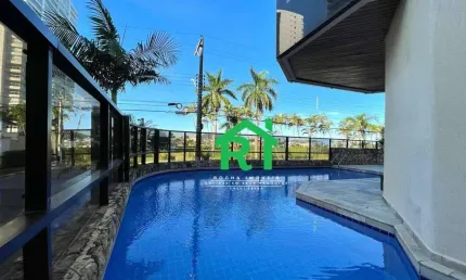 Apartamento com 4 Dormitórios (2 Suítes), Piscina, Vista Mar, Enseada, Guarujá/SP