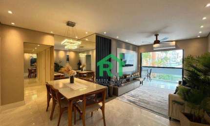Apartamento Beira Mar, 3 Dormitórios (3 Suítes), 1 Vaga, Área de Lazer, Enseada, Guarujá/SP