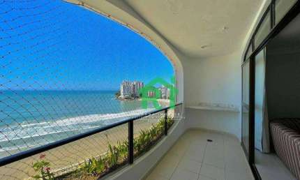 Apartamento Frente Mar, 3 Dormitórios (3 Suítes), 2 Vagas, Jardim Astúrias, Guarujá/SP