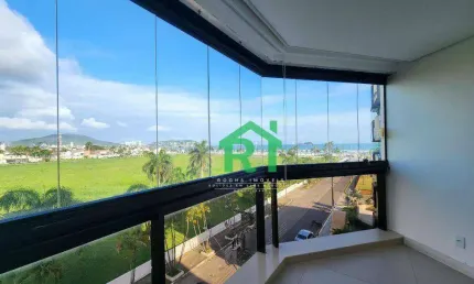 Apartamento frente mar, 4 suítes , 2 vagas, lazer, enseada, guarujá/sp