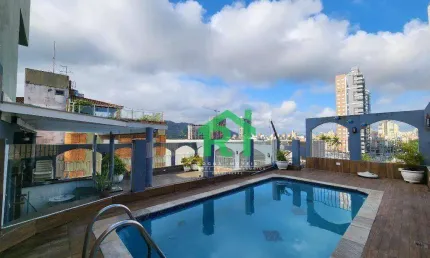Cobertura com 3 dormitórios à venda, 250 m² por R$ 850.000 - Enseada - Guarujá/SP