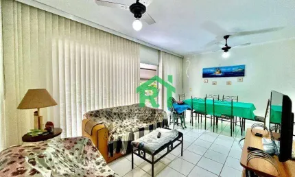 Apartamento com 3 dormitórios à venda, 95 m² por r$ 440.000,00 - enseada - guarujá/sp