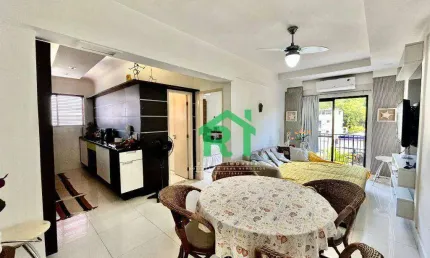 Apartamento à venda, 60 m² por r$ 285.000,00 - enseada - guarujá/sp