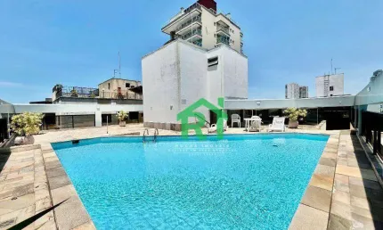 Apartamento à venda, 85 m² por r$ 430.000,00 - enseada - guarujá/sp