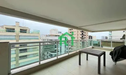 Apartamento Vista ao Mar, 3 Dormitórios (1 Suíte), 2 Vagas, Lazer, Enseada, Guarujá/SP