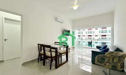 Apartamento Beira Mar, Reformado, 2 Dormitórios, Pitangueiras, Guarujá/SP
