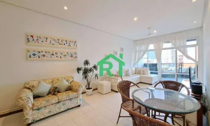 Apartamento Moderno, 3 Dormitórios sendo 1 Suíte, 2 Vagas, Lazer, Enseada, Guarujá/SP.