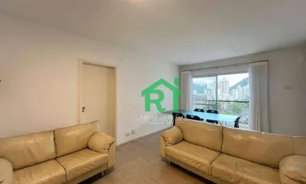 Apartamento vista mar, 3 dormitórios (1 suíte), 2 vagas, lazer, pitangueiras, guarujá/sp