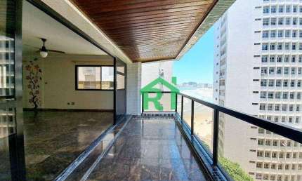 Apartamento com 4 dormitórios, 225 m² - venda por R$ 740.000,00 ou aluguel por R$ 7.000,00/mês - Pitangueiras - Guarujá/SP