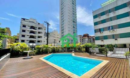 Apartamento Beira Mar, 3 dormitórios (2 Suítes), Lazer - Enseada - Guarujá/SP