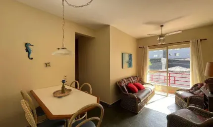 Apartamento 2 Dormitórios, 1 Vaga, Lazer, Enseada, Guarujá/SP