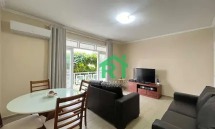 Apartamento 3 dormitórios, 1 vaga, pitangueiras, guarujá/sp