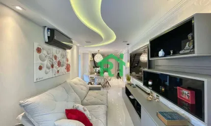 Cobertura com 2 dormitórios, 195 m² - venda por R$ 2.500.000,00 ou aluguel por R$ 10.000,00/mês - Jardim Astúrias - Guarujá/SP