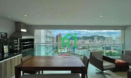 Apartamento 3 quartos (1 suíte), 2 vagas, lazer, praia das astúrias, guarujá.