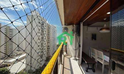 Apartamento vista mar, 2 quartos, 1 suite à venda, Pitangueiras - Guarujá/SP
