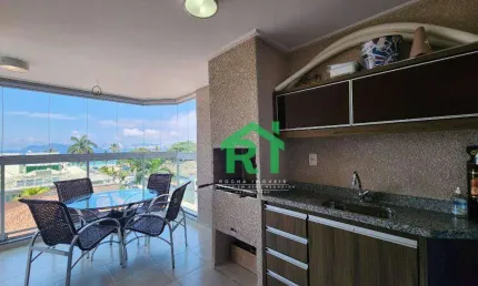 Apartamento à venda na praia da enseada/rocha imóveis guarujá.