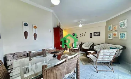 Apartamento beira mar, 2 dormitórios (1 suíte), 2 vagas, lazer, Pitangueiras, Guarujá/SP.