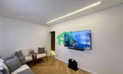 Apartamento Reformado, 2 Dormitórios (1 Suíte), 1 Vaga, Jardim Astúrias, Guarujá/SP