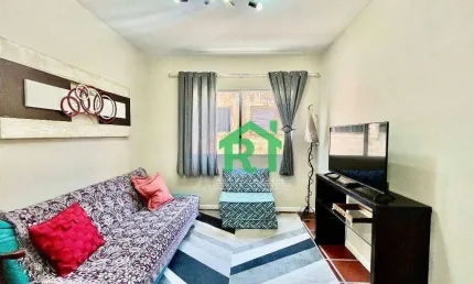 Apartamento à venda, 60 m² por r$ 250.000,00 - enseada - guarujá/sp