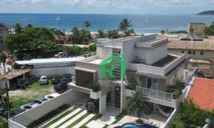 Casa com 5 dormitórios à venda, 384 m² por R$ 4.000.000,00 - Tombo - Guarujá/SP