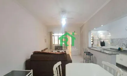 Apartamento com 2 dormitórios à venda, 50 m² por r$ 210.000,00 - enseada - guarujá/sp