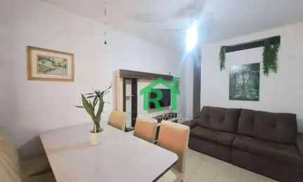 Apartamento com 2 dormitórios à venda, 50 m² por r$ 280.000,00 - enseada - guarujá/sp