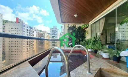 Apartamento com 3 dormitórios à venda, 137 m² por R$ 910.000,00 - Pitangueiras - Guarujá/SP