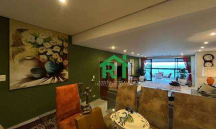 Apartamento Frente Mar, 3 Dormitórios (3 Suítes), 2 Vagas, Lazer, Pitangueiras, Guarujá/SP