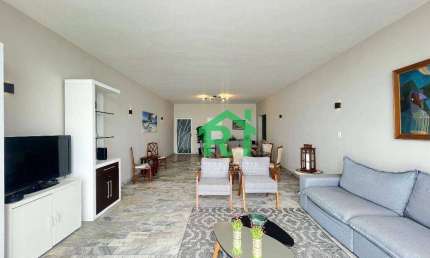 Apartamento com 4 dormitórios, 200 m² - venda por R$ 1.380.000,00 ou aluguel por R$ 7.500,00/mês - Pitangueiras - Guarujá/SP