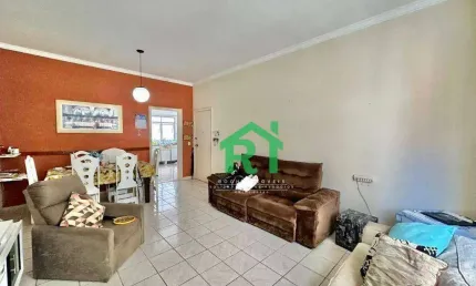 Apartamento com 2 dormitórios, 90 m² - venda por R$ 340.000,00 ou aluguel por R$ 3.500,00/mês - Enseada - Guarujá/SP