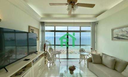 Apartamento com 3 dormitórios, 200 m² - venda por R$ 1.560.000,00 ou aluguel por R$ 13.000,00/mês - Pitangueiras - Guarujá/SP