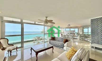 Apartamento com 4 dormitórios à venda, 200 m² por R$ 2.000.000 - Pitangueiras - Guarujá/SP