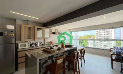 Apartamento à venda na praia das asturias| rocha imóveis guarujá/sp