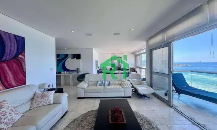 Apartamento com 4 dormitórios, 200 m² - venda por R$ 1.800.000,00 ou aluguel por R$ 11.500,02/mês - Pitangueiras - Guarujá/SP