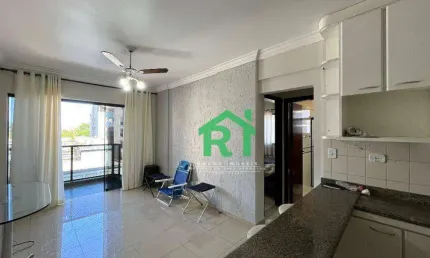 Apartamento com 2 Quartos (1 Suíte), 1 Vaga, Lazer, Tombo, Guarujá/SP